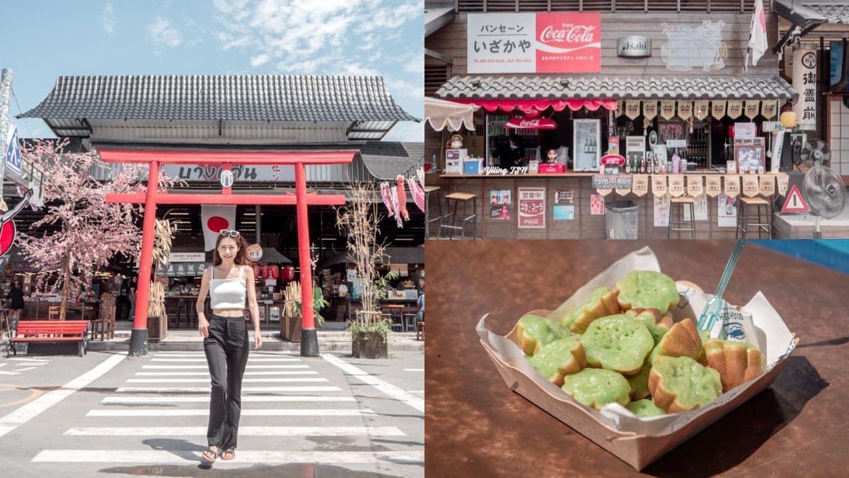 秒飛日本!打卡「最美漁市場」鳥居、櫻花造景,必點現撈海鮮+造型雞蛋糕