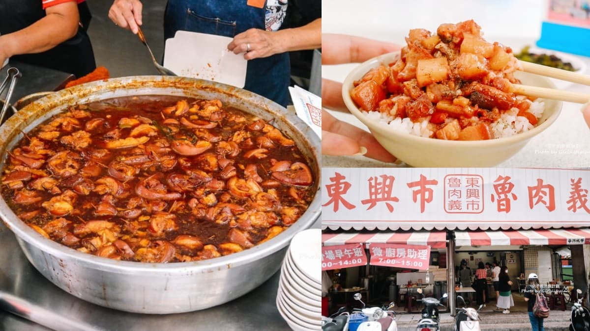 網推「台中最強滷肉飯」!大鐵鍋堆滿滿爌肉超誘人,免費加爆酸菜、小魚辣椒