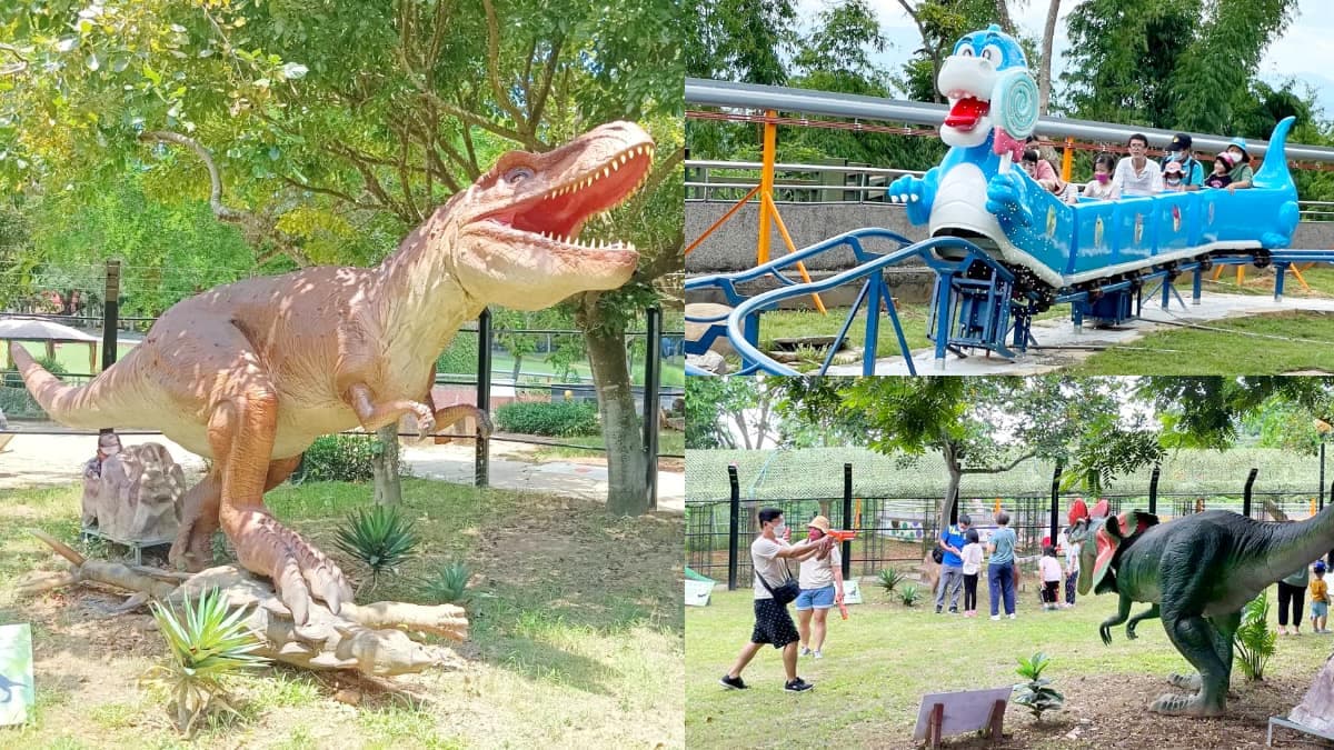 【新開店】彰化全新侏儸紀樂園「這天」開幕!獨創電軌車、射擊遊戲玩到併軌