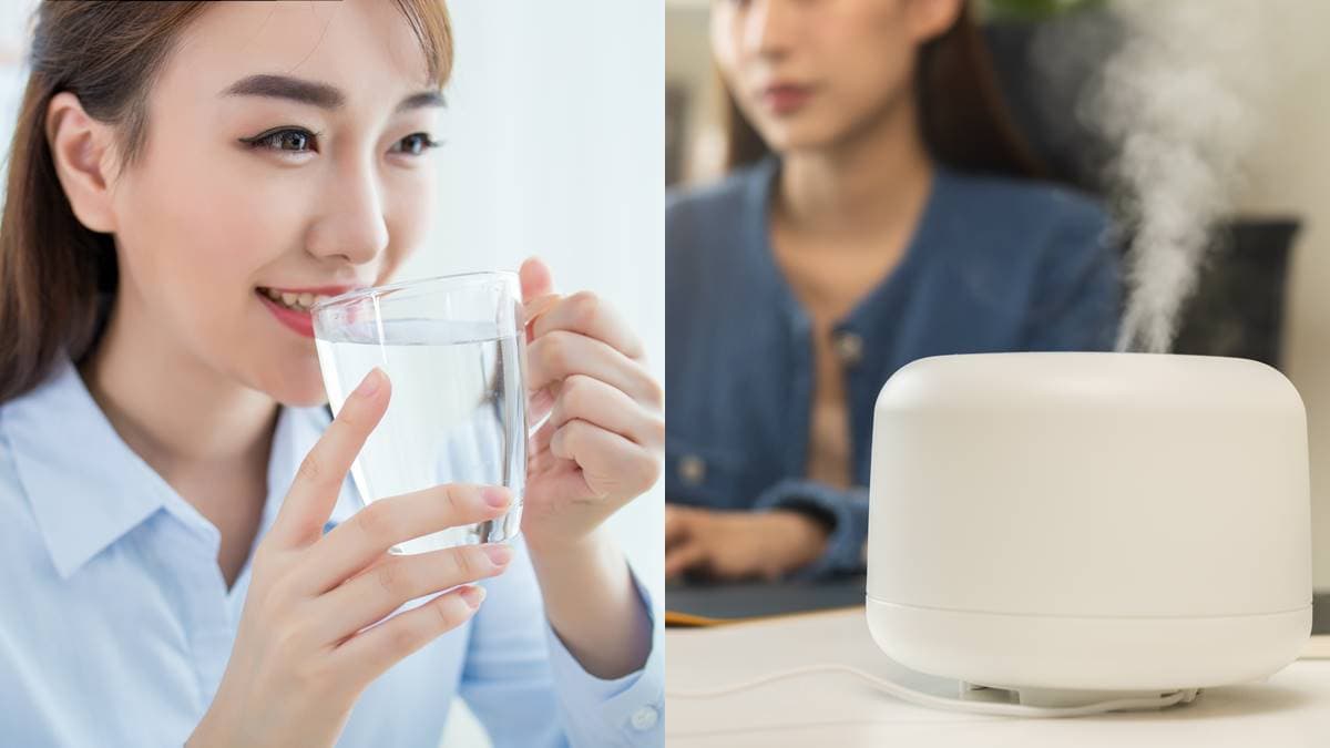 辦公室吹冷氣皮膚乾到爆!多喝水就能保濕?醫師打臉:「這樣做」效果才最好