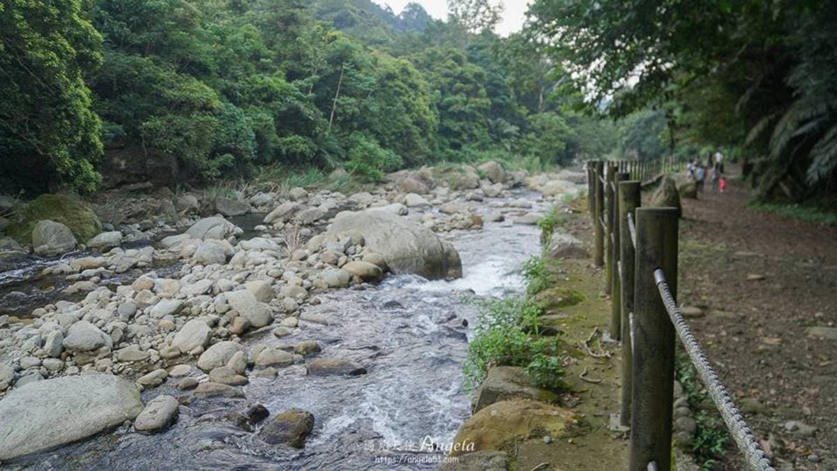 蓬萊溪護魚步道