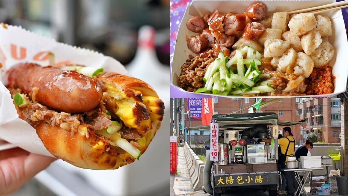 中壢超夯發財車烤香腸!加爆洋蔥、菜餔等4種料,隱藏版銀絲卷想吃看運氣