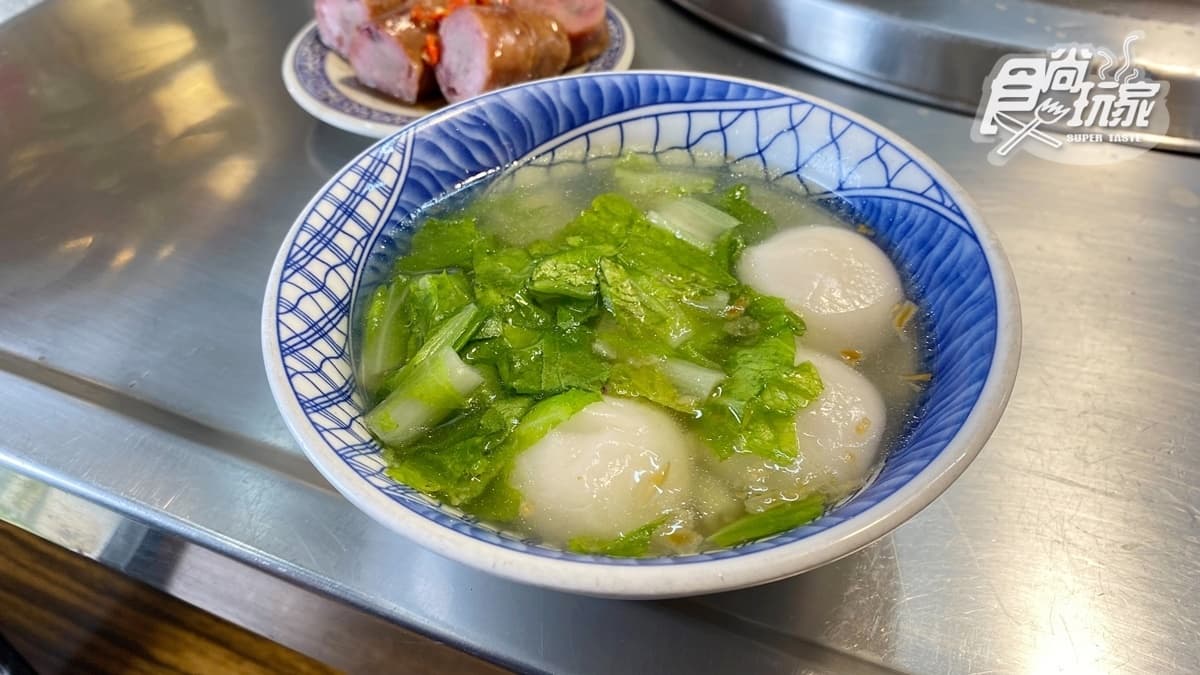 基隆鹹湯圓豬肝腸(大觀圓)