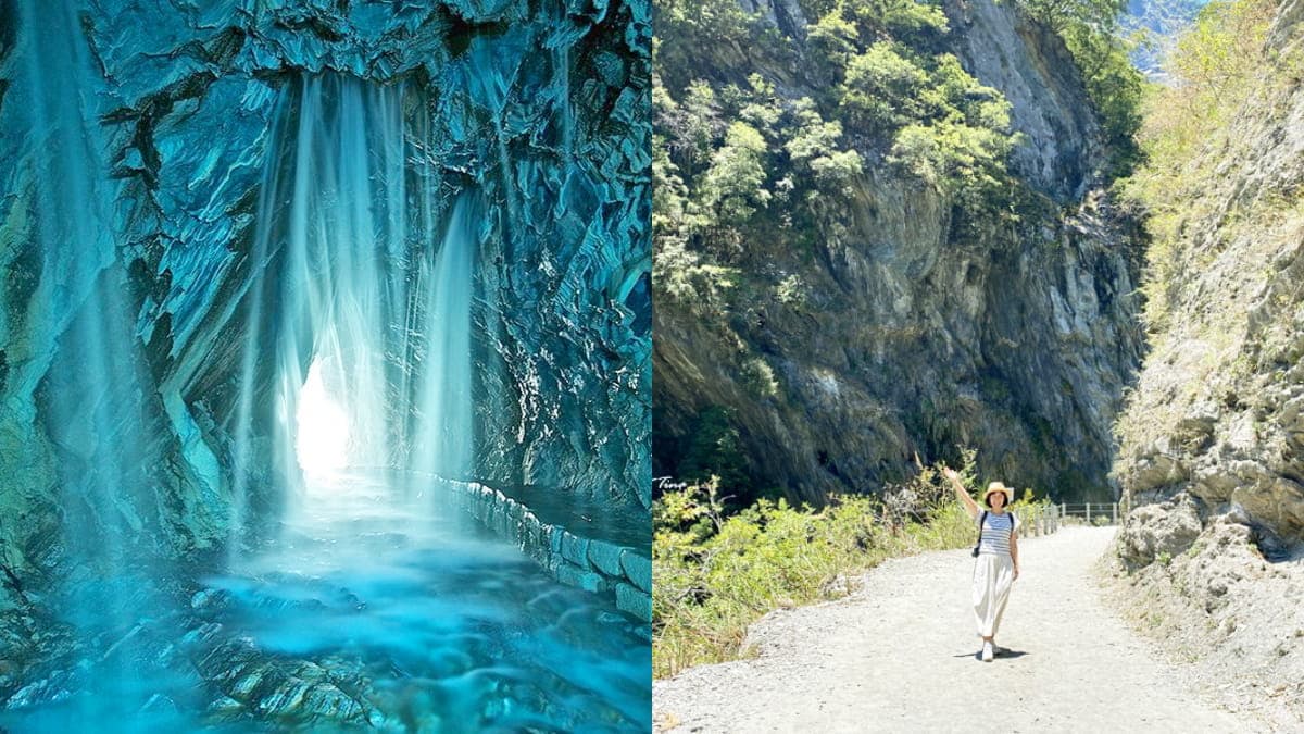 花蓮太魯閣瀑布步道「這天」回歸!絕美「水簾洞」、世界級峽谷如世外桃源
