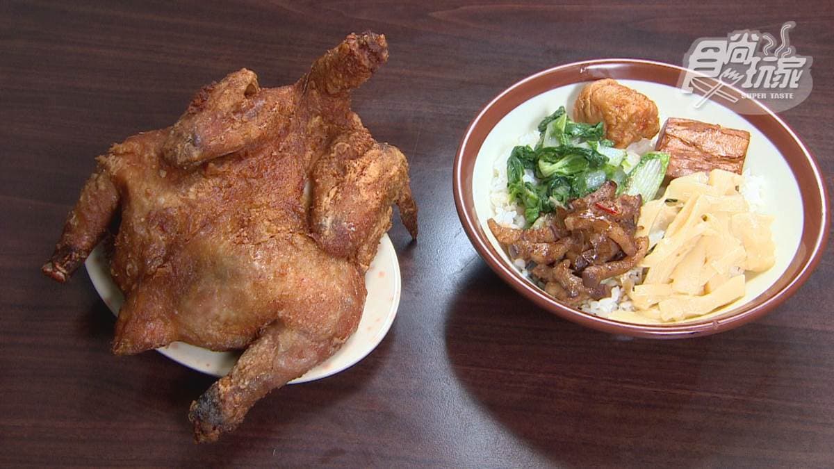 買便當送炸雞?桃園超狂「炸全雞便當」肉嫩多汁,酥香誘人每日狂賣200份