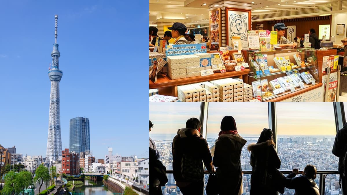 玩整天都沒問題!東京晴空塔超詳細攻略,各樓層必吃、必買伴手禮1次看