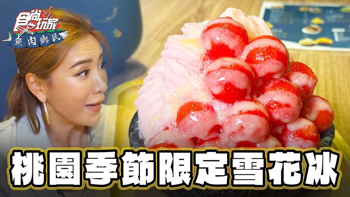 夏季限定!桃園「純天然西瓜雪花冰」好吃又好拍,自製水果冰磚吃過都說讚