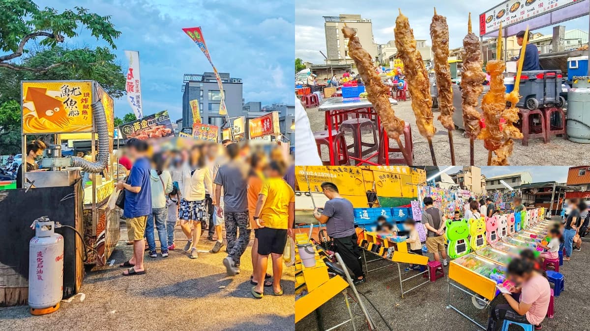 神祕到連在地人都沒聽過!台中「隱藏版夜市」1週僅營業1天,再推薦5必吃