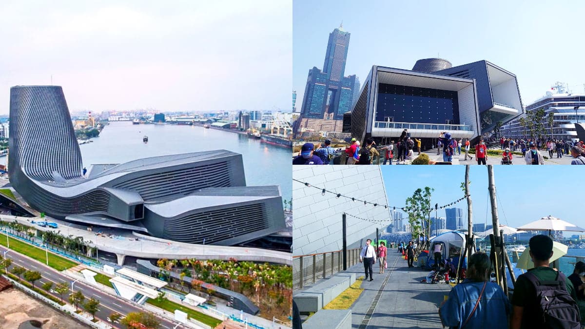 「高雄港旅運中心」戶外空間免費開放!搶拍海岸步道、觀海平台,新地標快衝