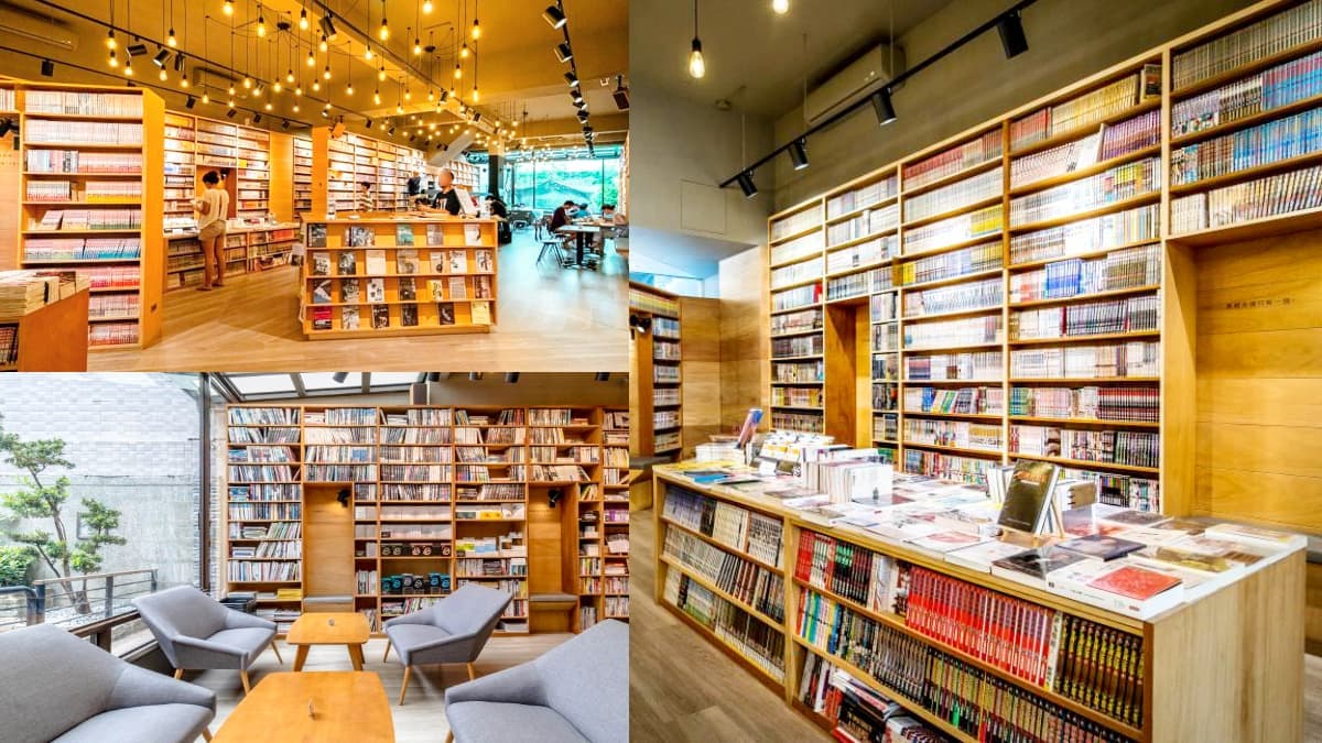 低消1杯飲料不限時看到飽!高雄「六星級書店」搶拍百坪書牆,還有超萌陸龜