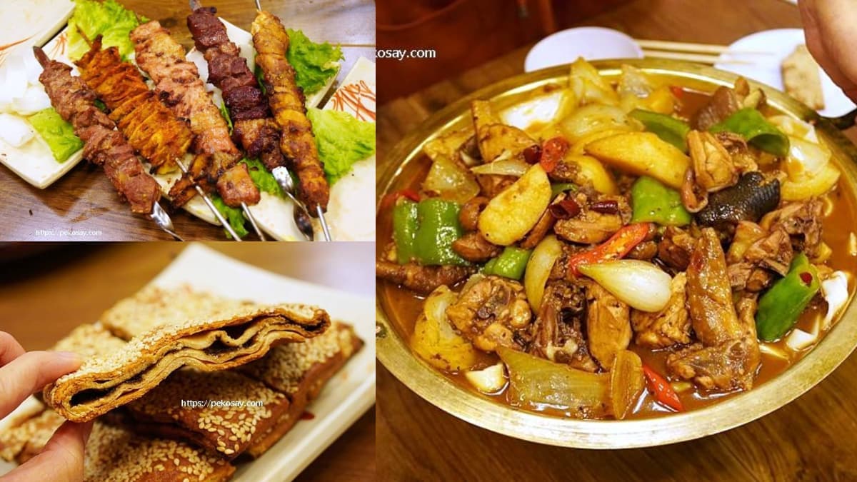 新疆姑娘手路菜!老饕激推「道地新疆烤肉」藏板橋,必點巨無霸肉串尺寸驚人