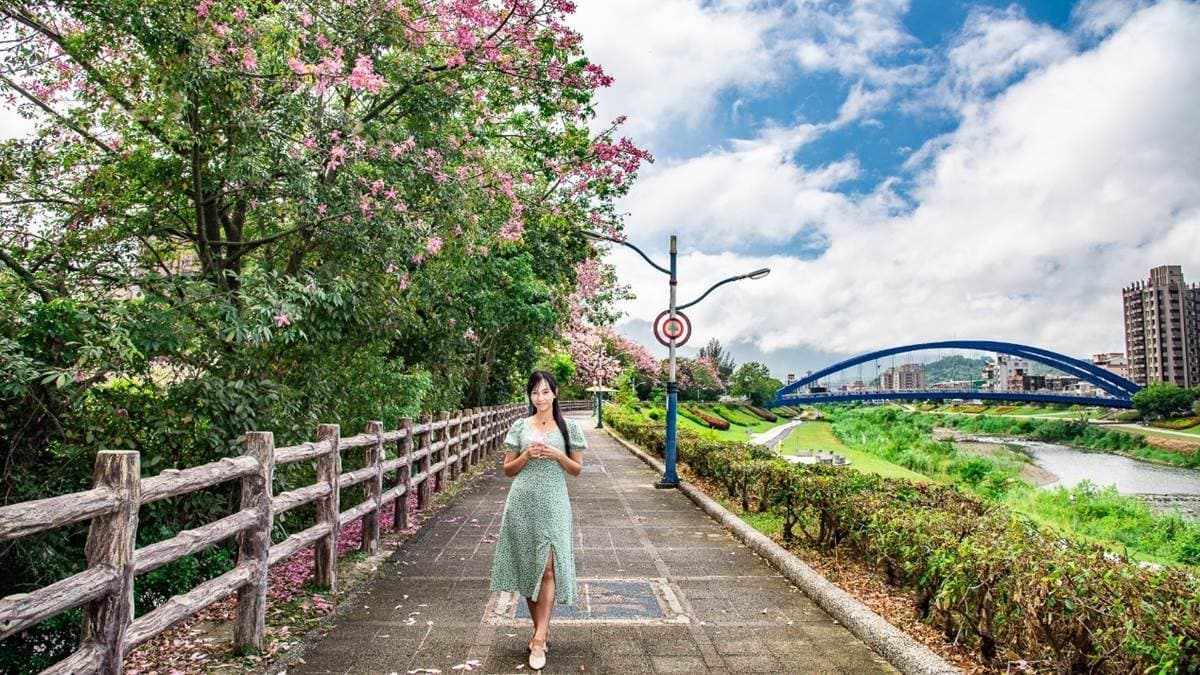 三峽安溪路河堤步道 img