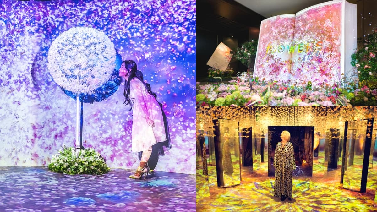 日本最美光影展2.0!「花之舞光影展」12月登台:花朵萬花筒、巨大蒲公英7展區