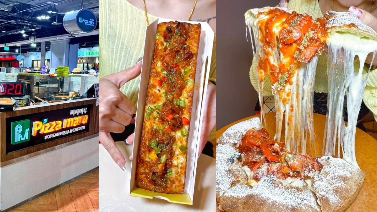 【新開店】韓國夯店首度來台!爽嗑20公分長條披薩,牽絲起司瀑布邪惡爆表