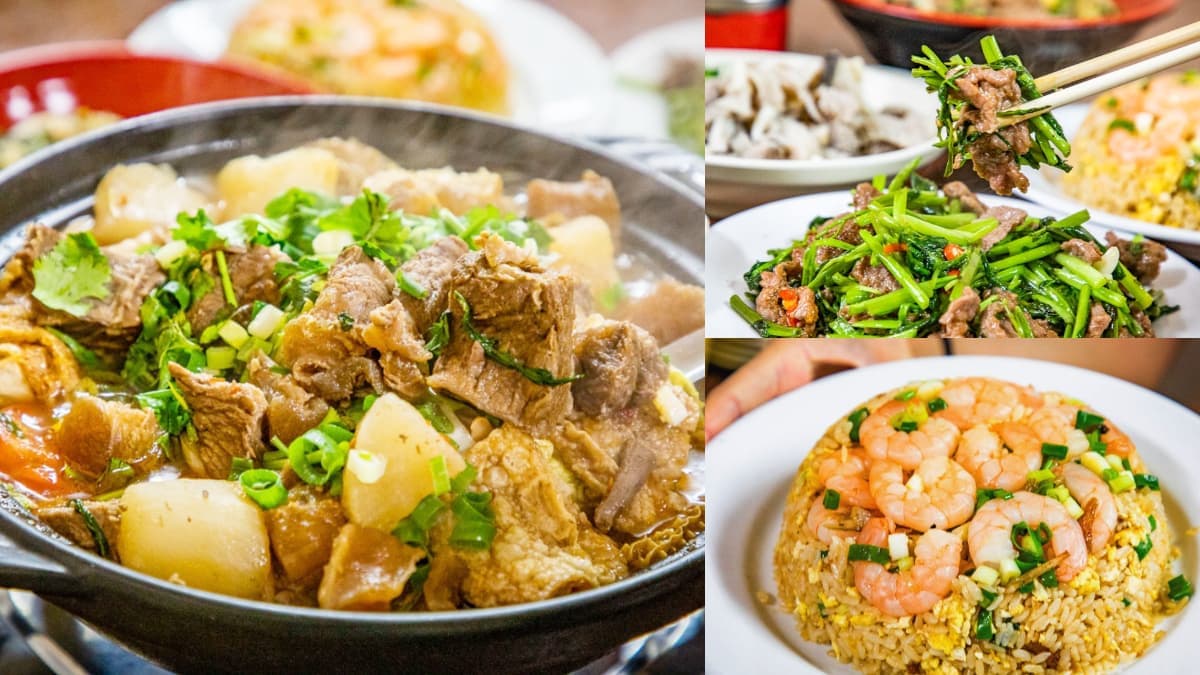 飄香桃園60年!老饕最愛爆量「溫體牛腩鍋」藏巷弄,蝦仁炒飯CP值超高