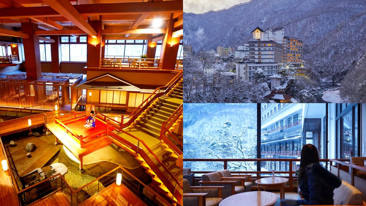 漫畫美景重現!入住《鬼滅之刃》場景「溫泉旅店」,夢幻雪景+泡湯超享受