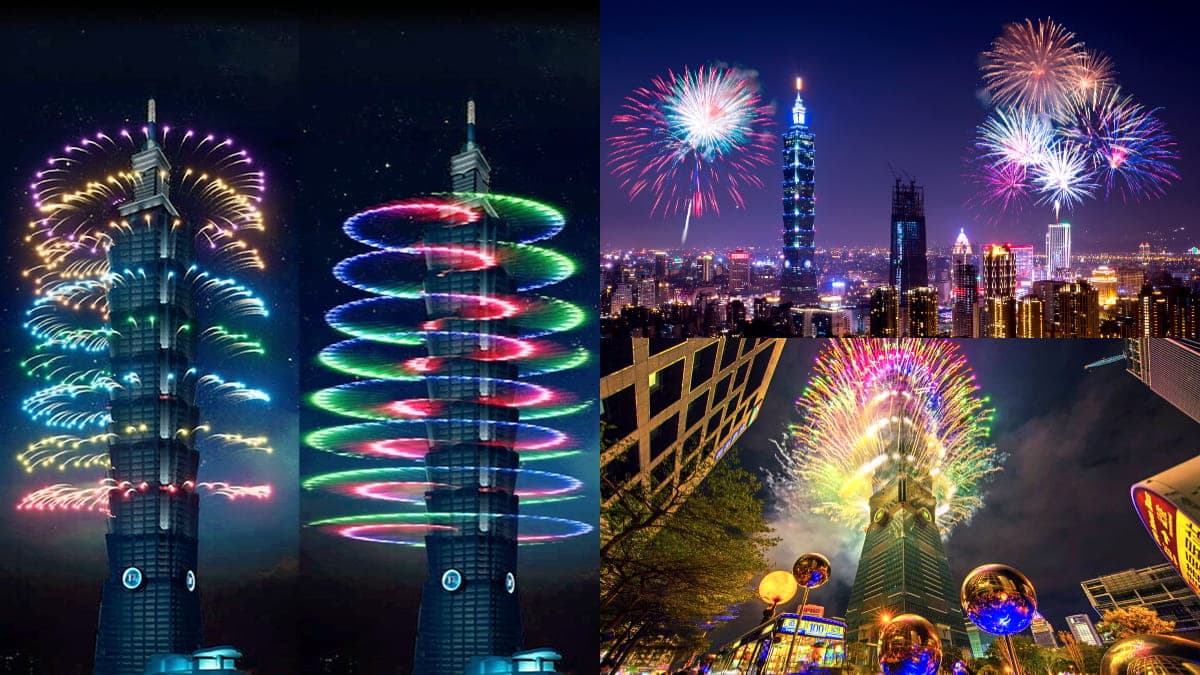 長達300秒免費拍爆!「2024台北101跨年煙火」曝,1.6萬發日本彩色煙火美翻