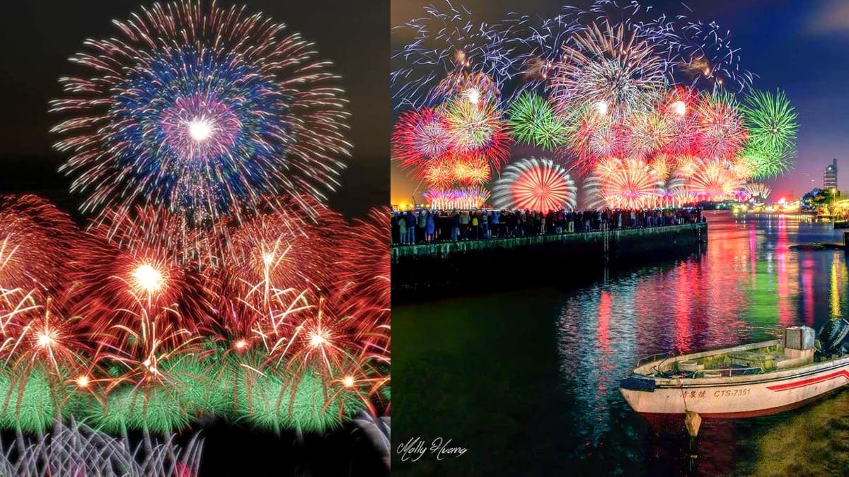 「全台最早跨年煙火」在這! 13分14秒免費拍到飽,10大最佳觀賞點快卡位