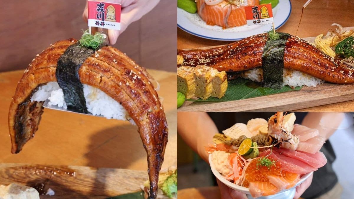限時送「巨無霸鰻魚壽司」!超浮誇日料推聖誕優惠,天天抽18貫海鮮列車