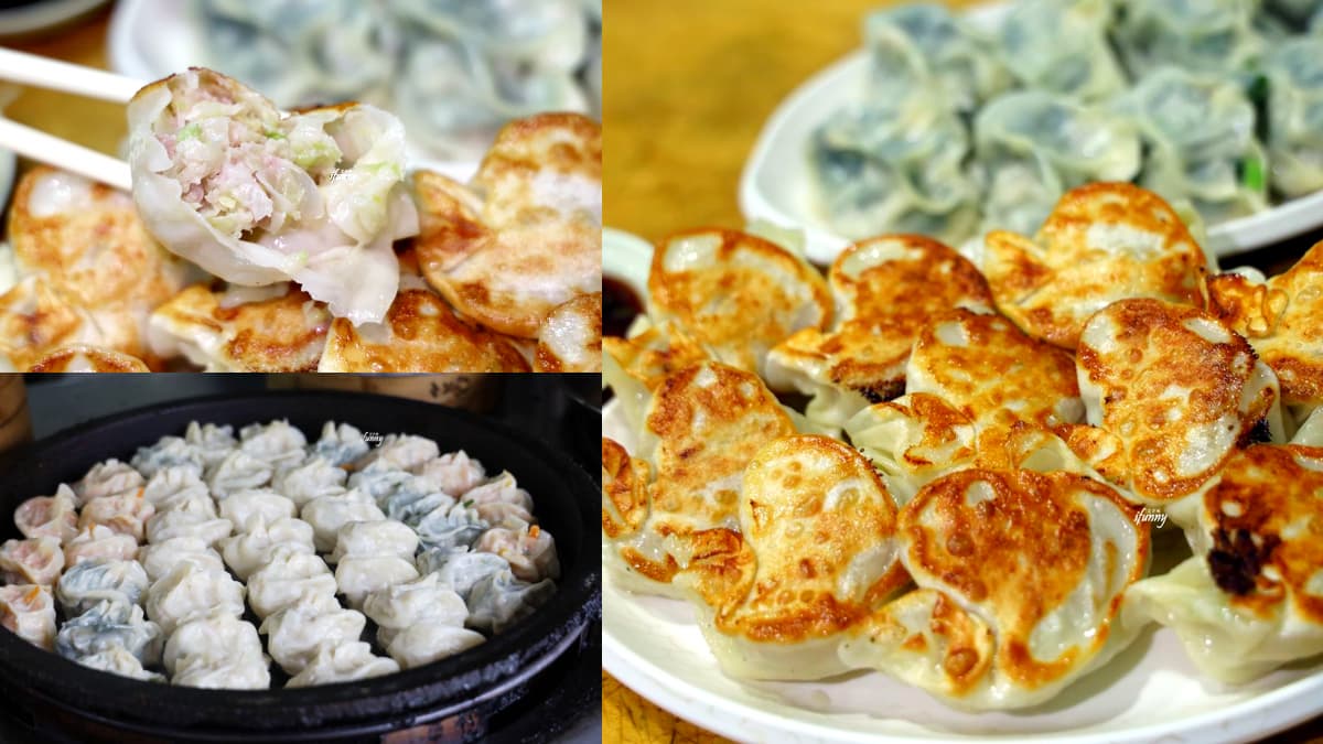 想吃要排隊! 淡水「無名手工蒸餃」尺寸超霸氣,先蒸後煎吃1份就飽