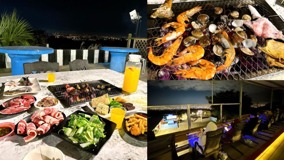 台中隱藏版「燒肉吃到飽」!爽泡足湯、看夜景CP值超高,熟食炸物無限續盤