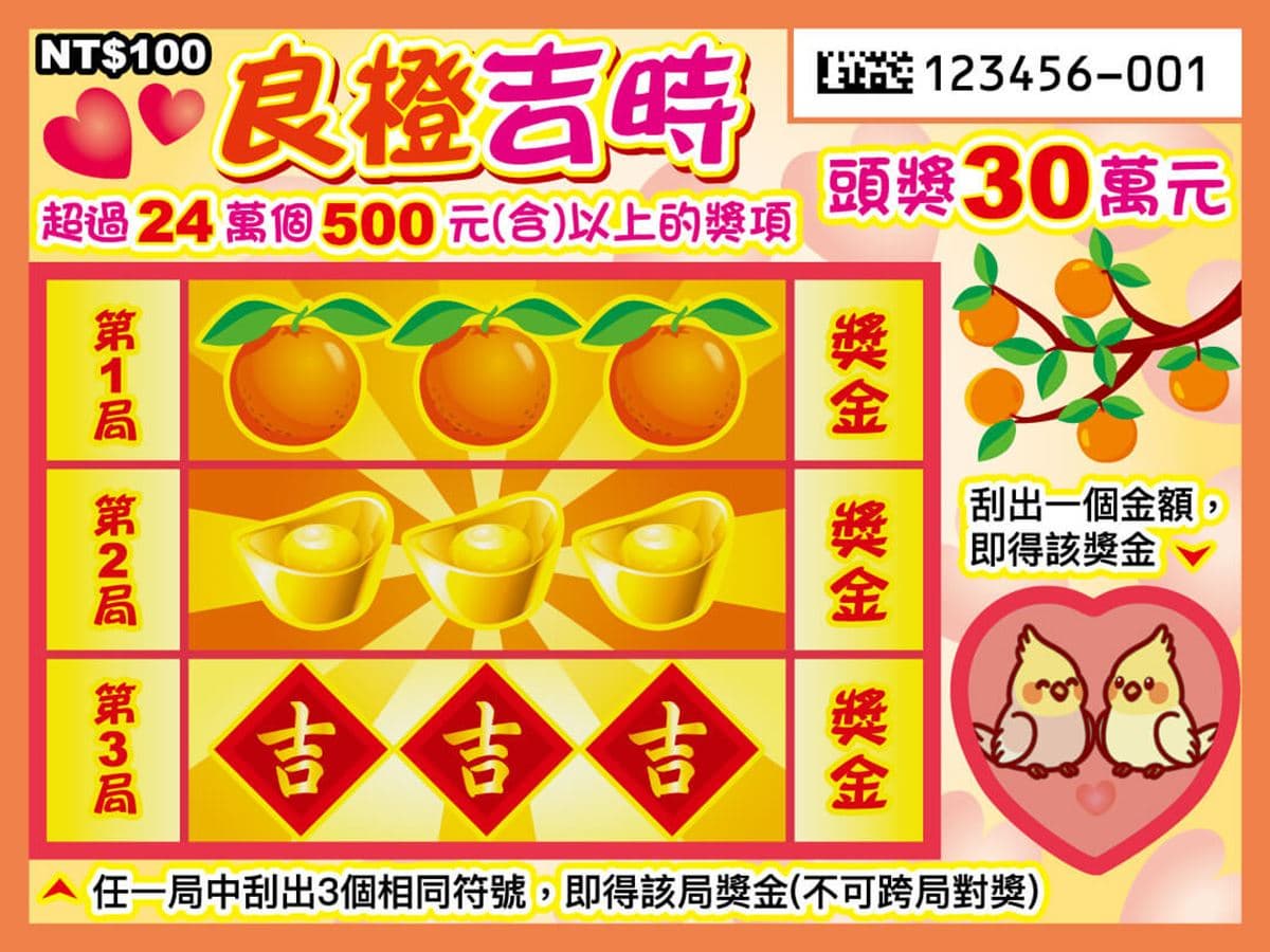 這款中獎率100%!龍年17款必買刮刮樂推薦:CP值最高、中獎率、頭獎一次看 這款中獎率100%!龍年17款必買刮刮樂推薦:CP值最高、中獎率、頭獎一次看