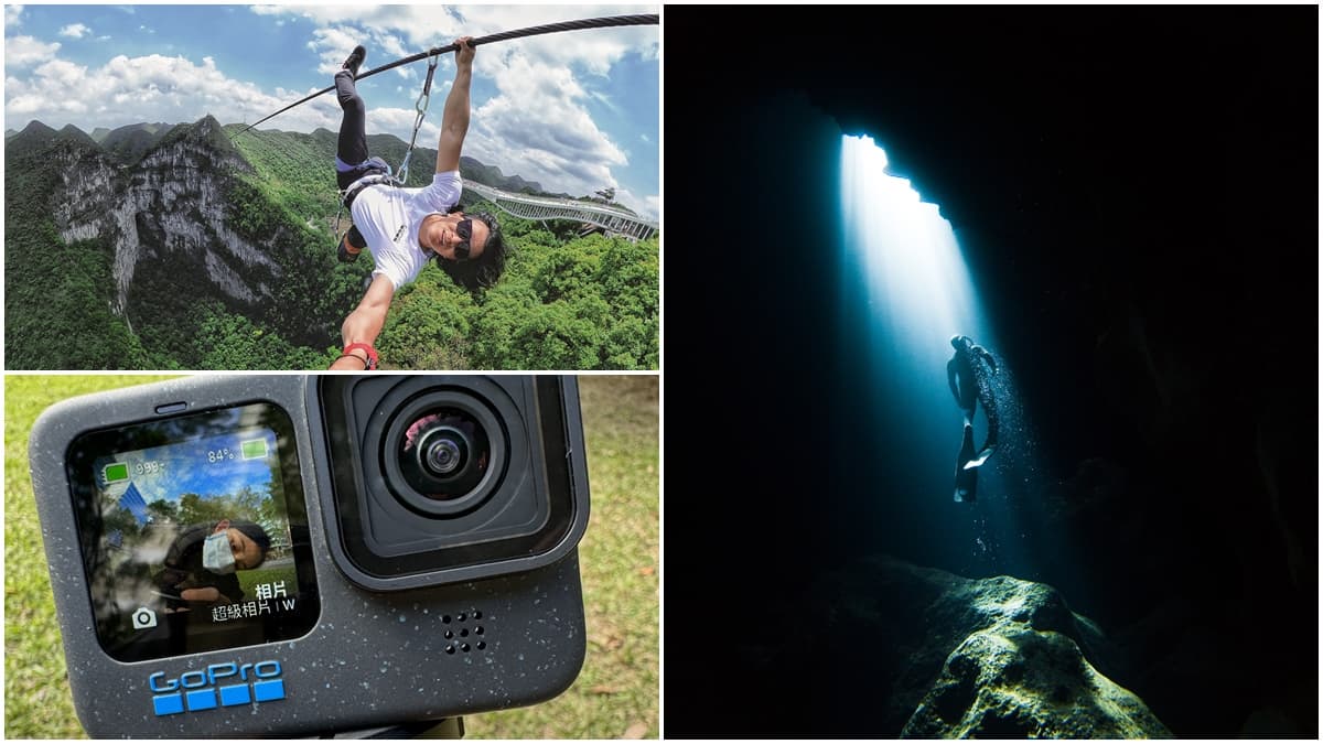 直式影片輕鬆拍!網美必備GoPro機皇,6大新功能呈現10億色、拍出電影FU
