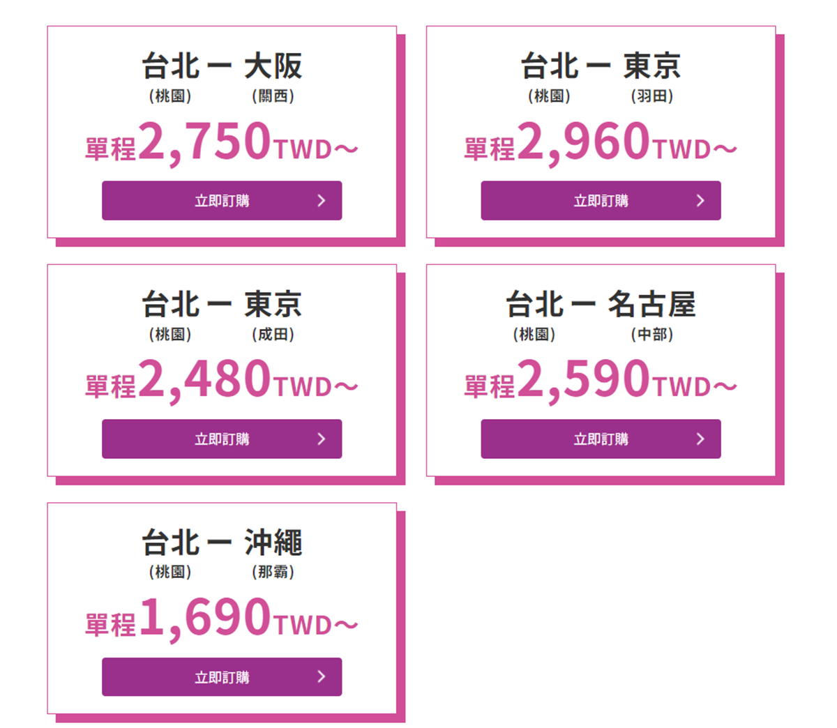 最低899元飛出國!虎航「1日限定」日韓機票優惠、樂桃飛東京2480元起 最低899元飛出國!虎航「1日限定」日韓機票優惠、樂桃飛東京2480元起