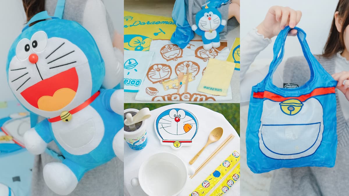 7-11最新「哆啦A夢周邊」登場!20款必收巨型絨毛娃、披肩毯,最低89元開搶