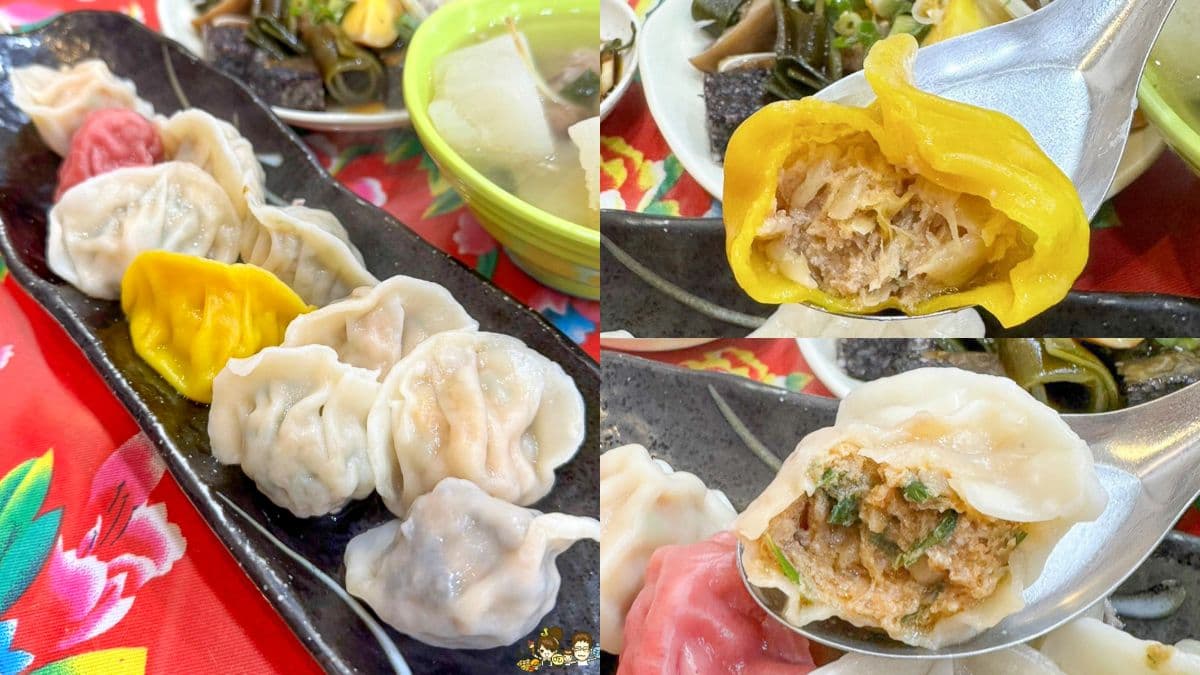 水餃控的天堂!高雄「最多口味水餃店」12種任你選,純手工皮Q大顆一咬噴汁
