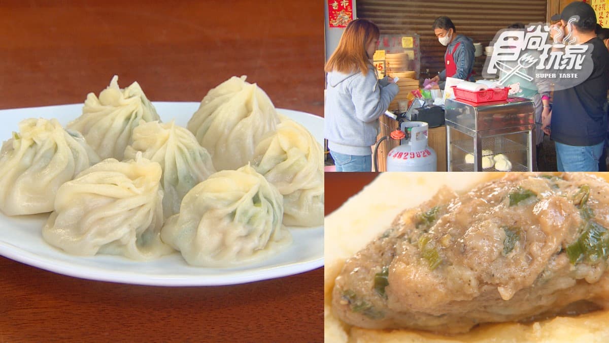 桃園平價版鼎泰豐!蔥味超濃「皮薄小籠湯包」一咬爆汁,醬肉包給料不手軟