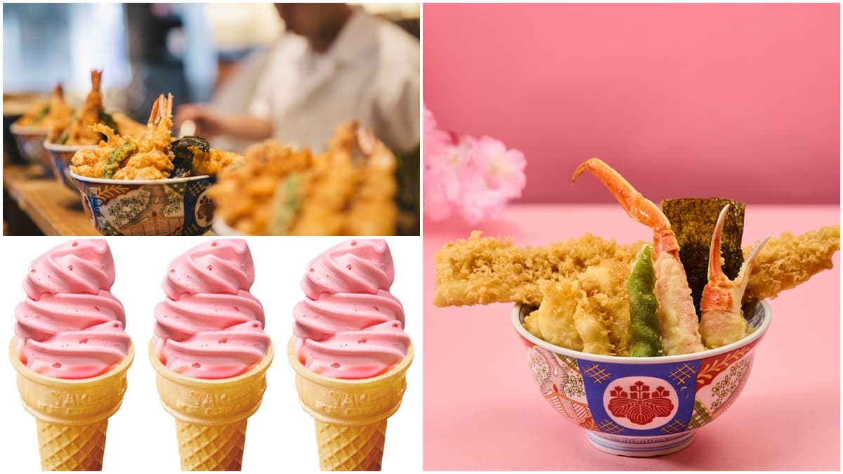 【獨家】櫻花系甜點飲品買一送一!金子半之助「松葉蟹丼」登場,全台6家可吃