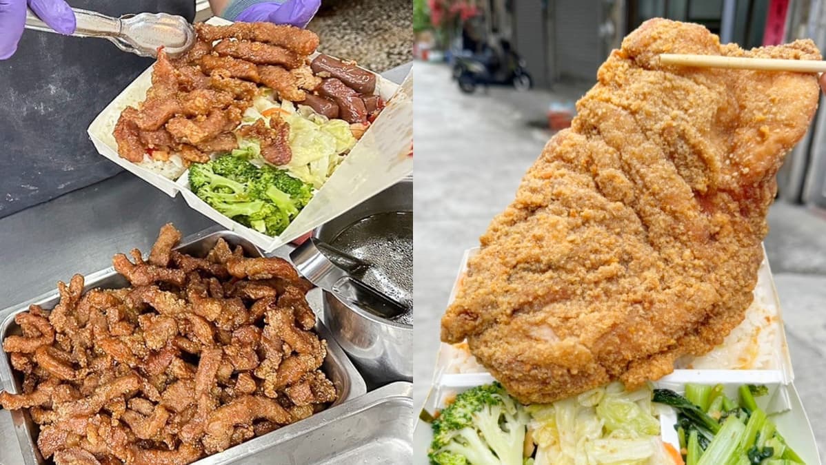 1個便當抵2餐!「巨無霸雞排飯」只要100元,「糖醋排骨」爆量肉條鋪滿滿