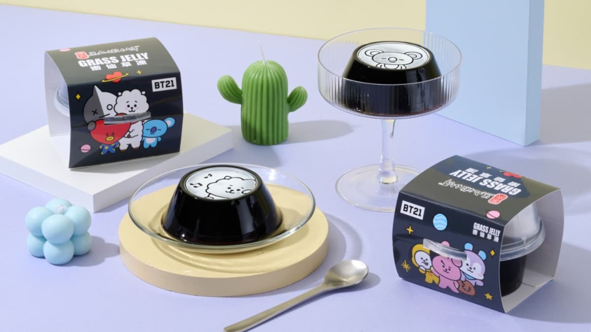 阿米衝小七了!7-11x黑丸獨家推「BT21仙草凍」,8款盲盒一次開箱 阿米衝小七了!7-11x黑丸獨家推「BT21仙草凍」,8款盲盒一次開箱