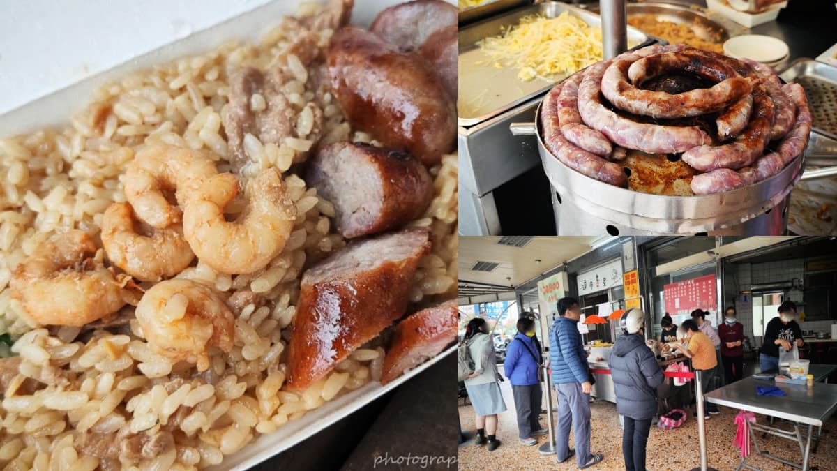 網推「台南前三強」火燒蝦仁飯!在地人早餐都吃這家,銅板價免百元吃飽飽