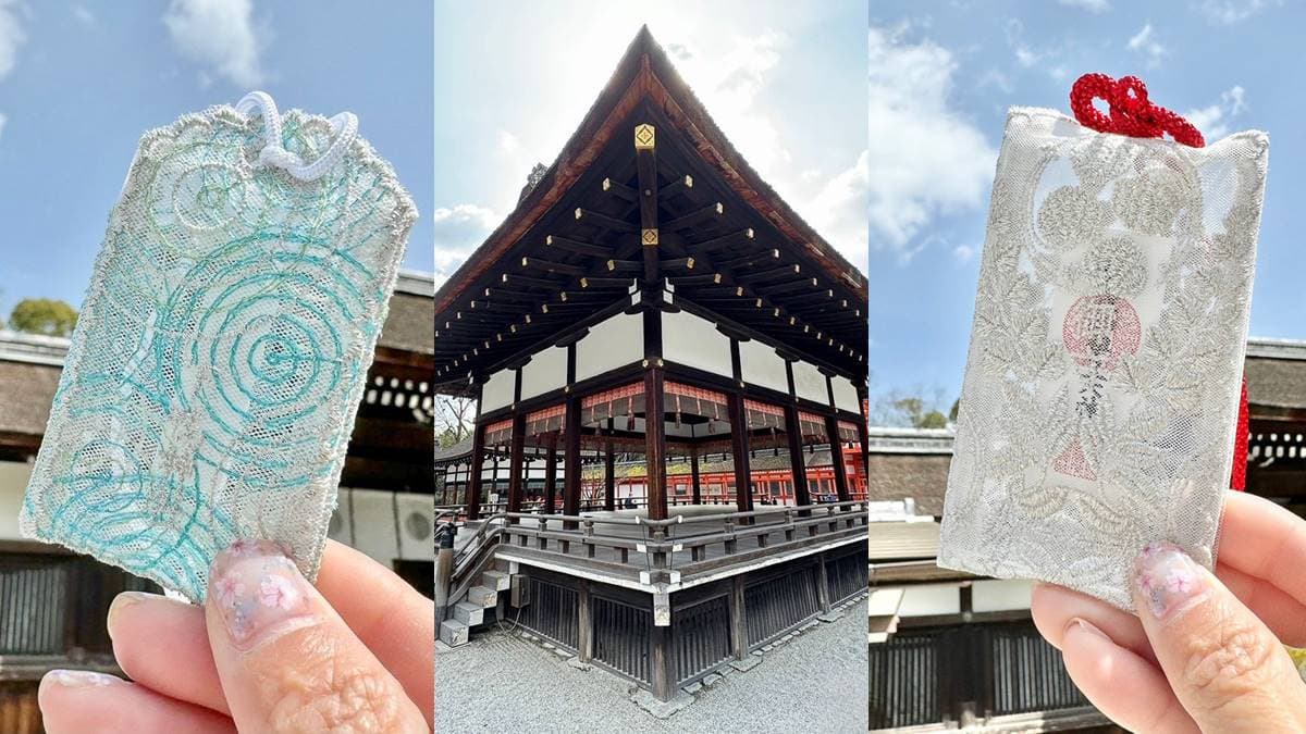 人氣限定想要趁早!號稱京都「最美御守」,下鴨神社透明感「蕾絲御守」必買