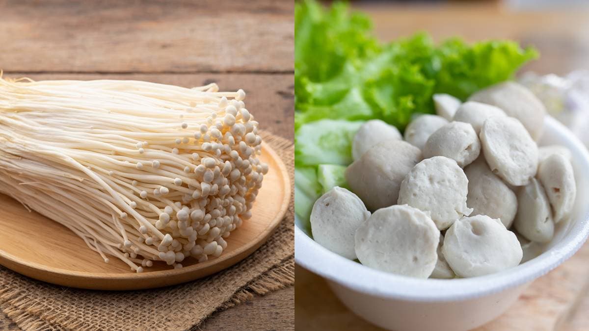 小心把漂白劑吃下肚!5種「白色食物」注意,金針菇下鍋前「這樣做」更安心