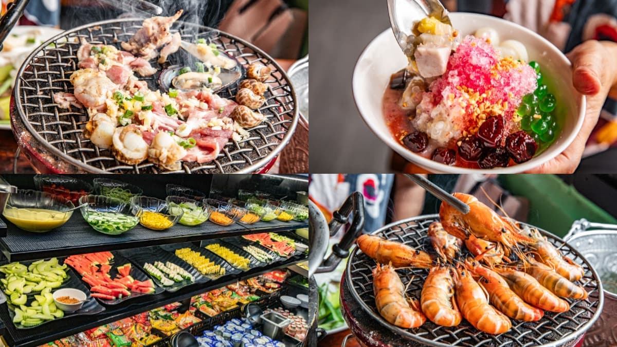 桃園最強「泰式燒烤吃到飽」!上百種食材無限拿,道地泰料泰國人都說好吃