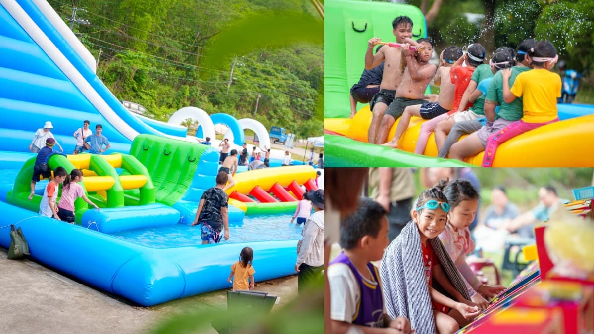「這樣做」免費玩高雄氣墊水樂園!搶限量50元折價券逛市集,週末限定快衝