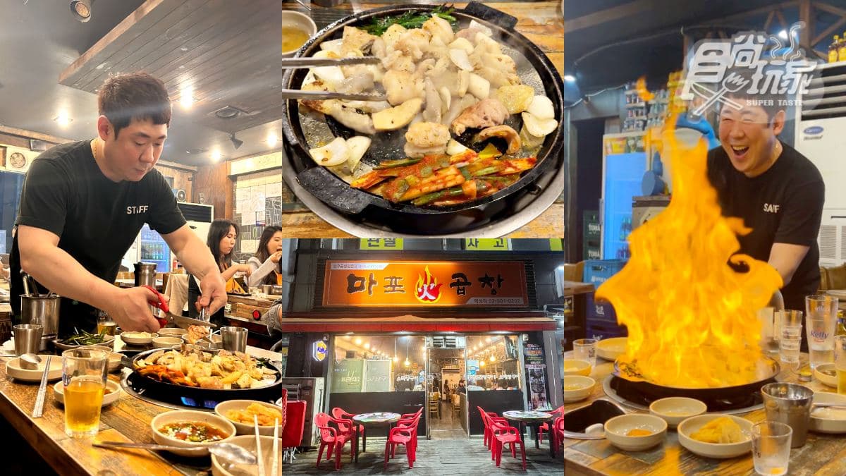 韓國最會「玩火」的道地烤腸店!BTS、少女時代都來過,火焰烤腸秀驚豔全場