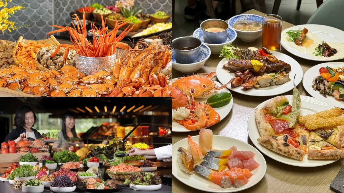 揪吃栢麗廳、泰市場每人省226元!5飯店吃到飽優惠:第2人半價、紅酒暢飲