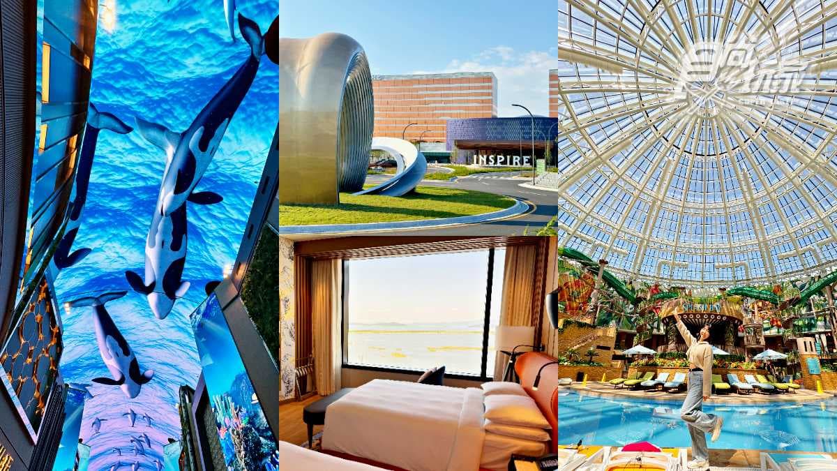 開箱10萬坪「韓國最大度假村」!LED海洋極光道、玻璃圓頂水樂園、高級美食街