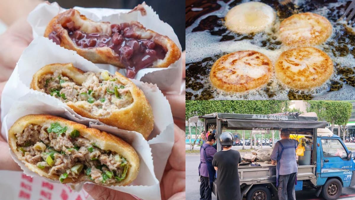 IG超夯「爆漿餡餅」藏在這!現包現煎金黃酥香會噴汁,飄香20年發財車美食