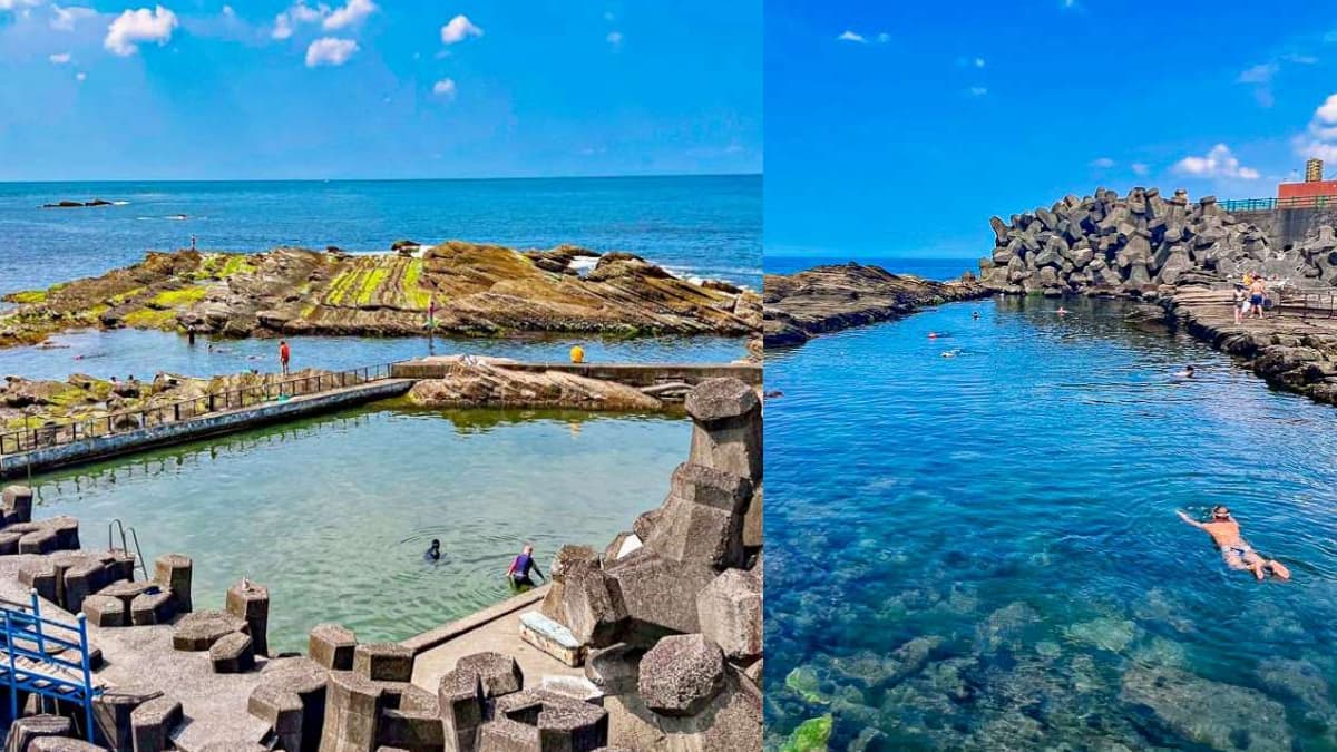 基隆最夯「無料天然海水池」重新開放!0元暢玩2大泳池,還能看海、賞魚群