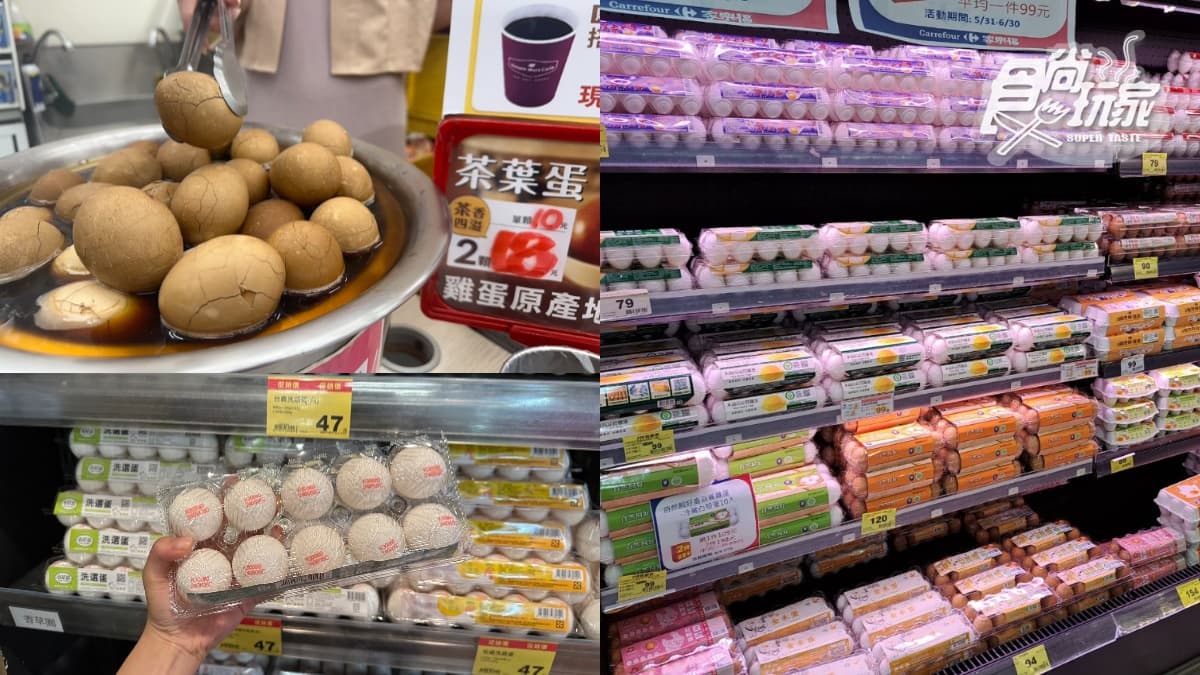 雞蛋價格創新低!全聯、愛買4通路最高省31元,加碼「這餐廳」免費加蛋