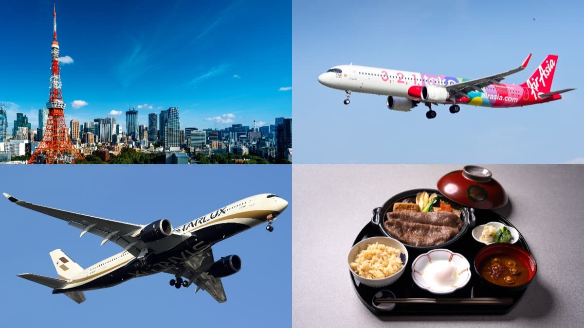 日本來回含稅6千有找!高雄飛東京來回免8千,加映星宇頭等艙爽嗑和牛