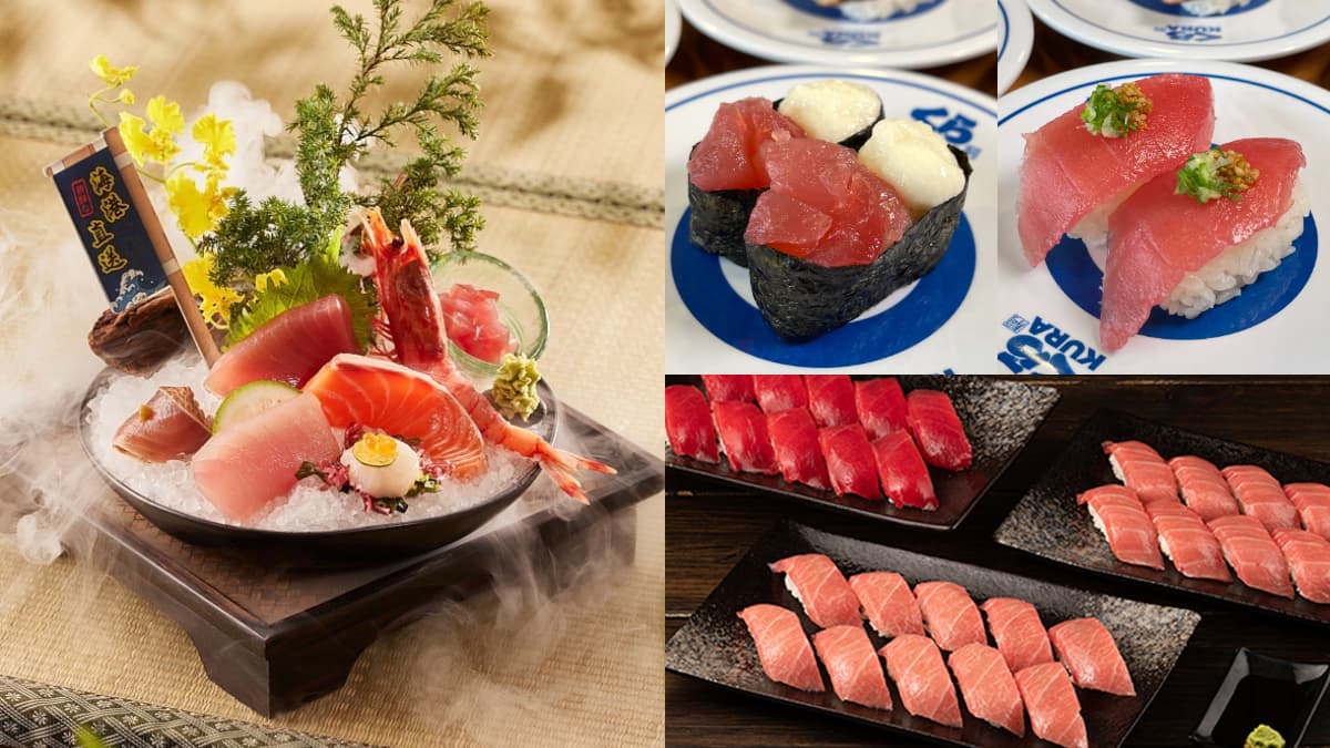 鮪魚季來了!4家日料推超狂優惠:壽司郎40元吃鮪魚大腹、鮪魚味噌湯喝到飽