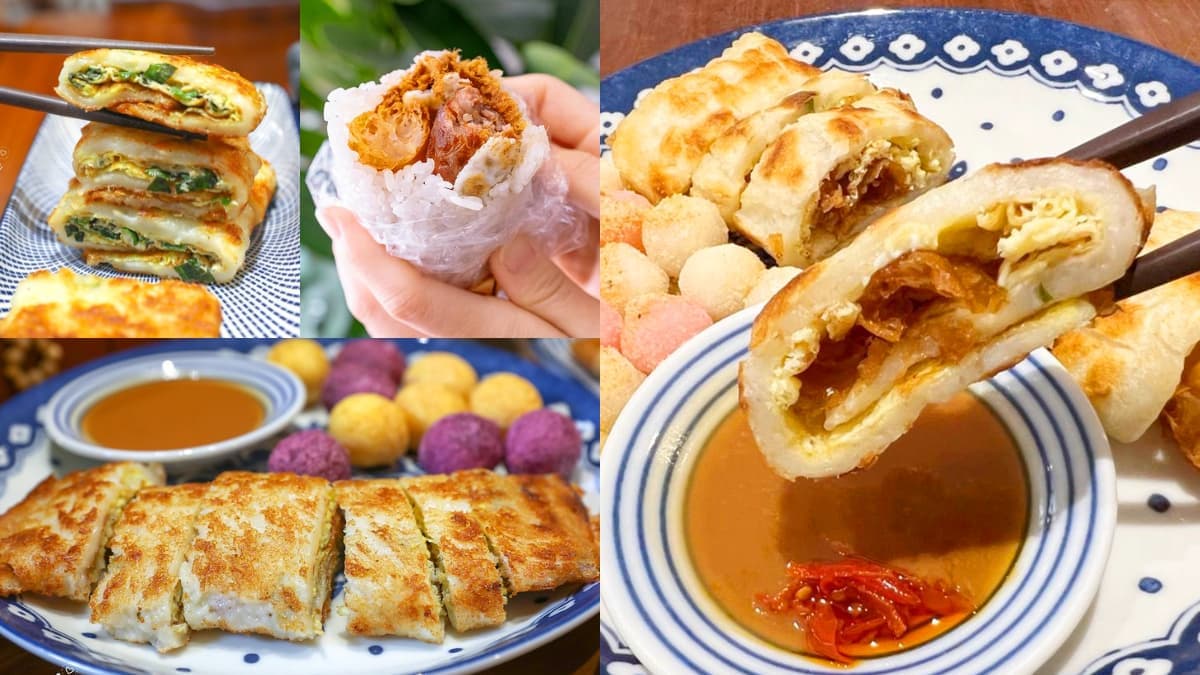台北最強「粉漿蛋餅」新入選米其林!餅皮香酥Q嫩,滷焢肉、吻仔魚蛋都入料