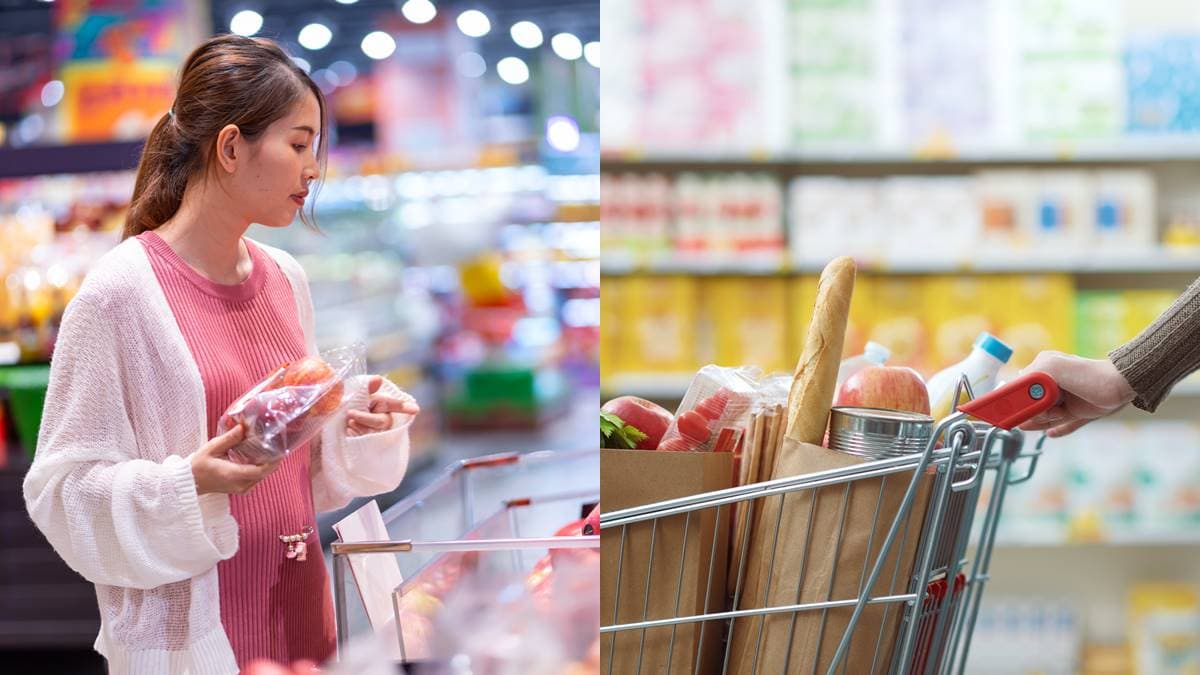 逛超市先買米或先買菜?「採買順序錯」恐釀食物中毒,小心籃中食品交叉汙染