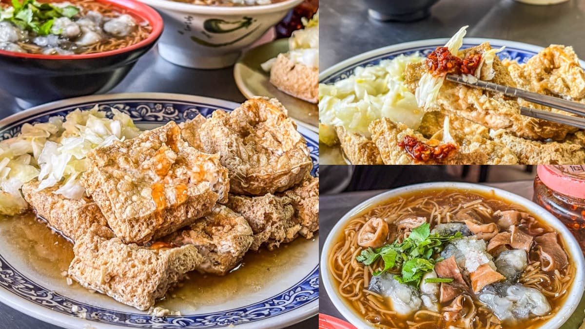 新北鄉親不想說!網友激推「排隊臭豆腐」臭香有勁,大碗公麵線滿滿都是料